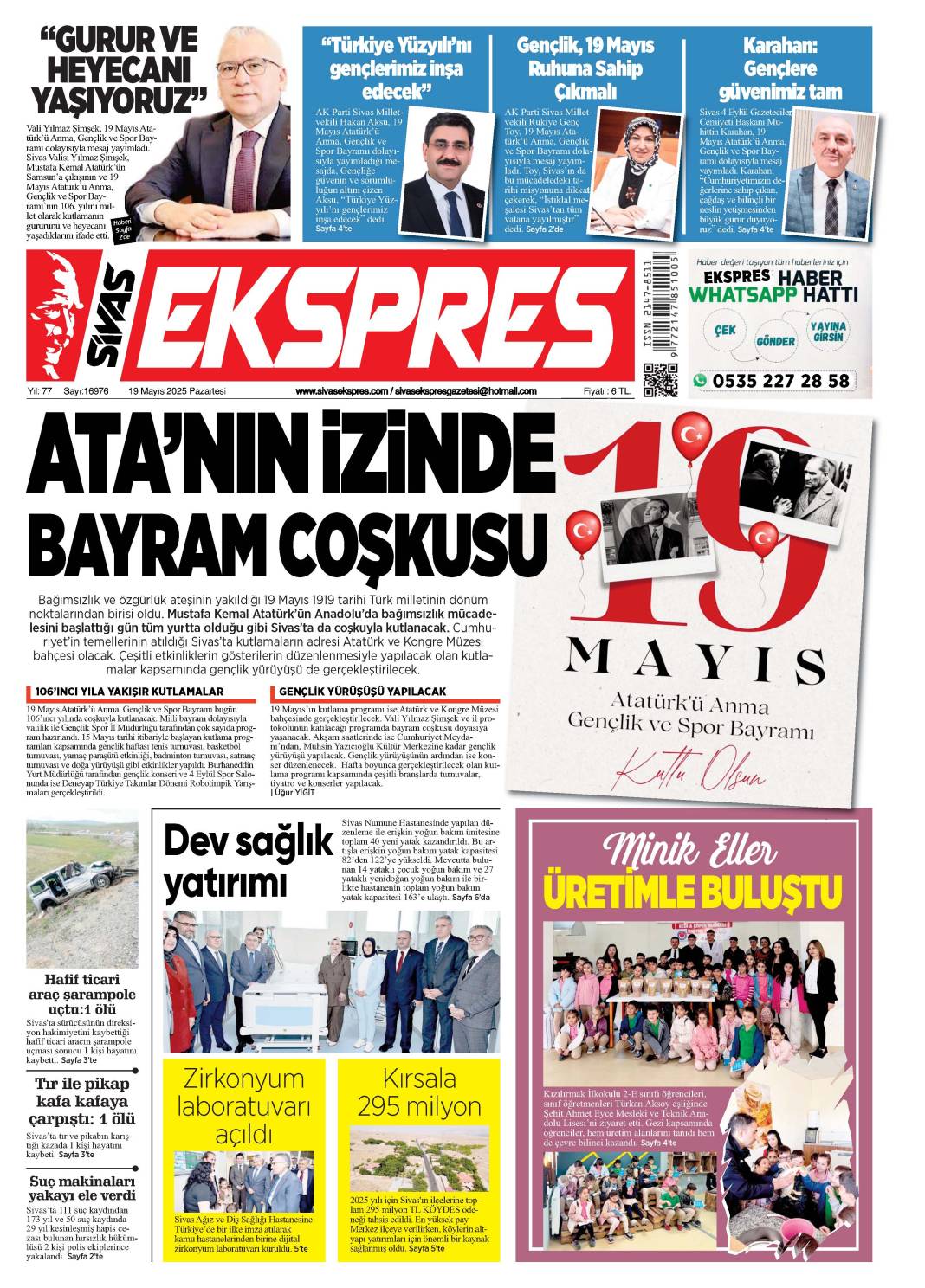 19 Mayıs Gazetemiz 1