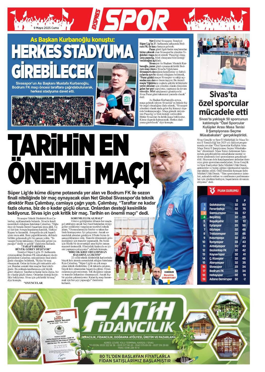 9 Mayıs Gazetemiz 1