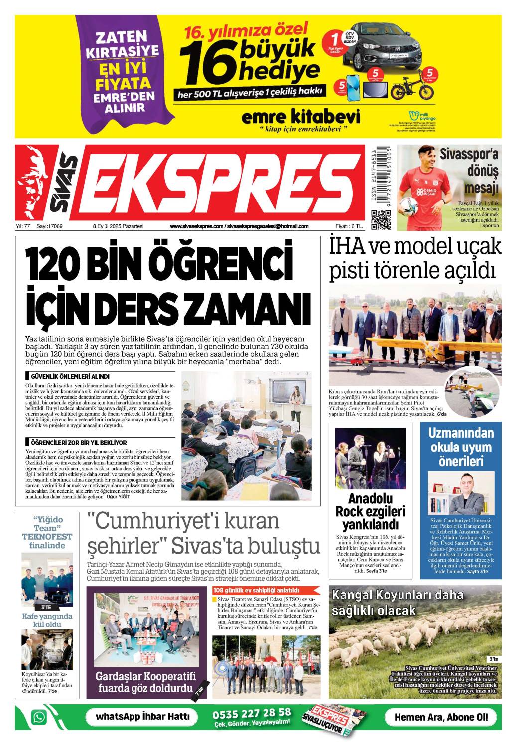 8 temmuz tarihli gazetemiz 1