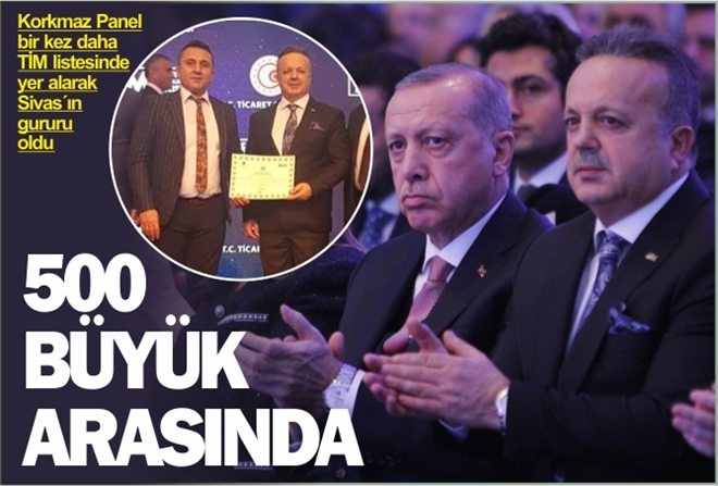 500 BÜYÜK ARASINDA