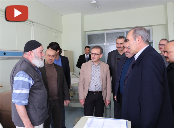 HASTALARA ?YENİ YIL´ ZİYARETİ - video