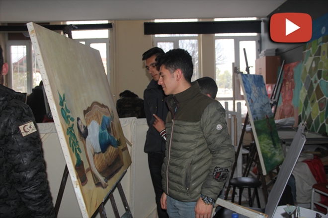 ÜNİVERSİTE ORTAMINI GÖRDÜLER - video