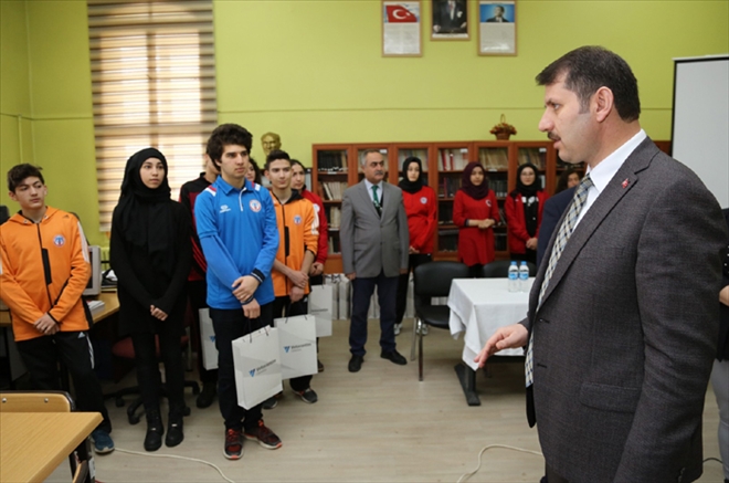 SPORCULARA MALZEME DESTEĞİ