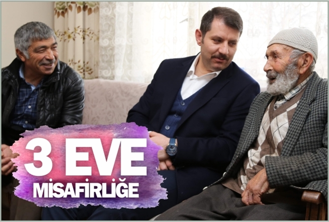 3 EVE MİSAFİRLİĞE