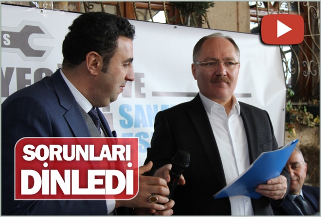 SORUNLARI DİNLEDİ - video