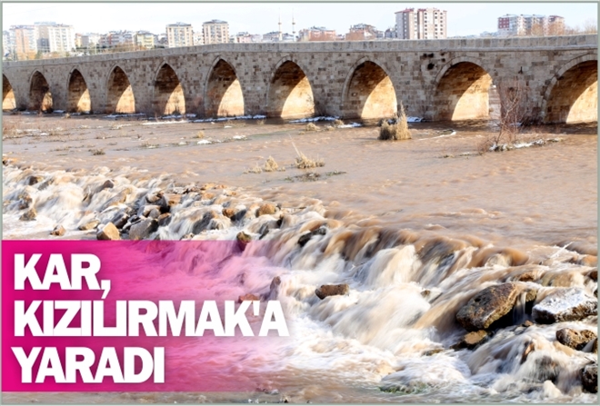 KAR, KIZILIRMAK´A YARADI