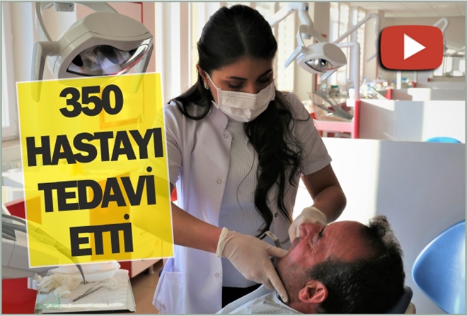 350 HASTAYI TEDAVİ ETTİ - video