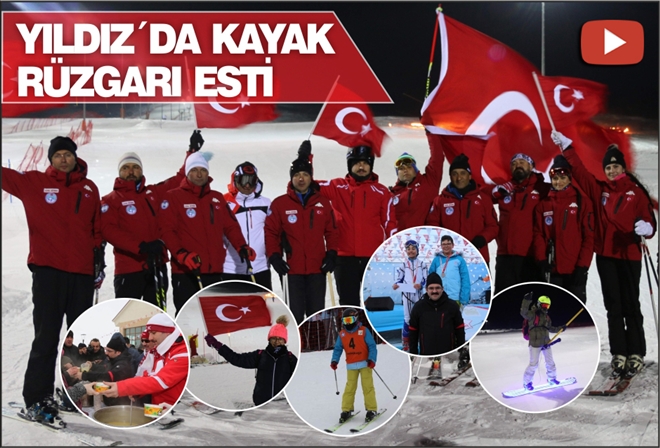 YILDIZ´DA KAYAK RÜZGARI ESTİ