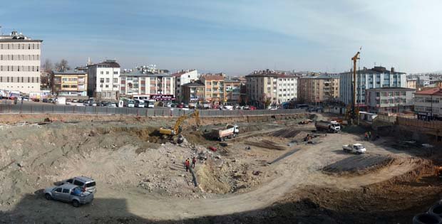 320 FORE KAZIK ÇAKILDI