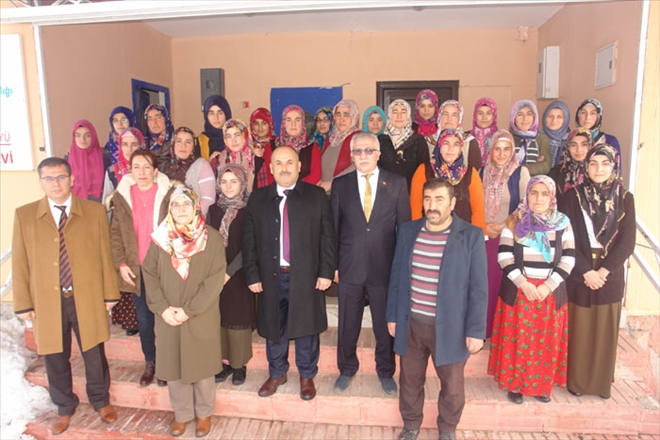 KÖY KURSİYERLERİNE ZİYARET