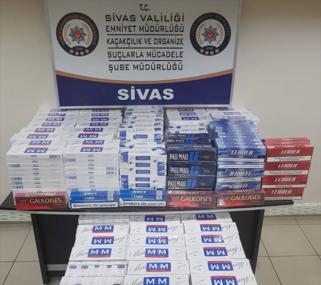 KAÇAK SİGARA OPERASYONU