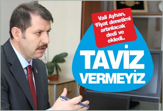TAVİZ VERMEYİZ