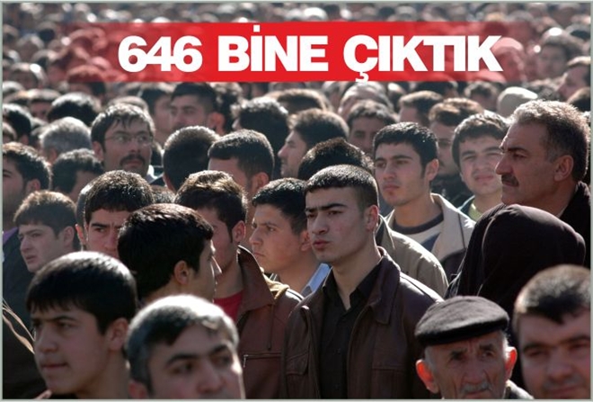 646 BİNE ÇIKTIK