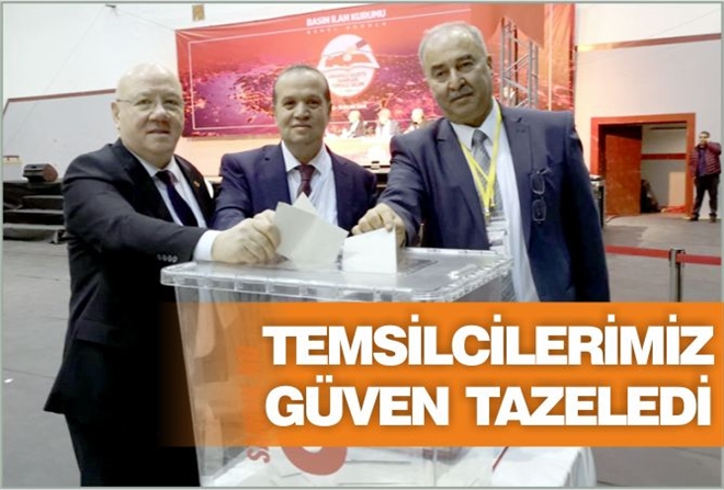 TEMSİLCİLERİMİZ GÜVEN TAZELEDİ