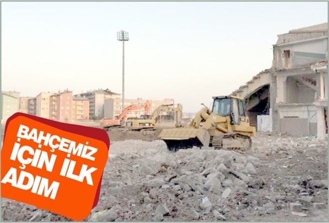 BAHÇEMİZ İÇİN İLK ADIM