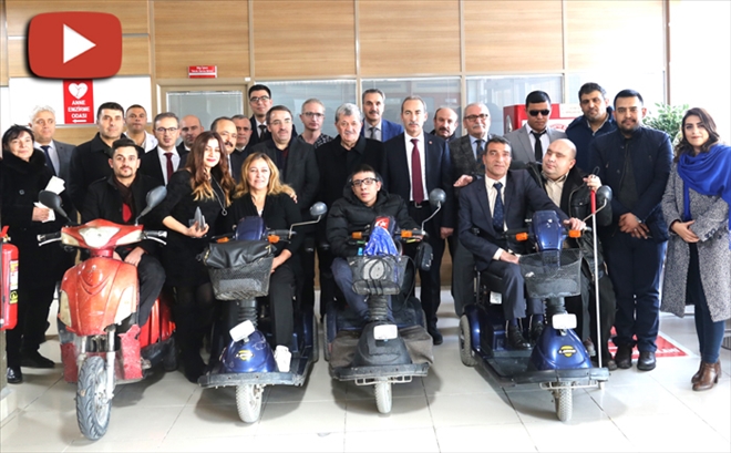 ENGELLİLER İÇİN ŞARJ İSTASYONU - video