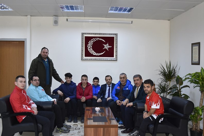 HALTER CAMİASINDAN ZİYARET