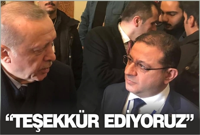 ?TEŞEKKÜR EDİYORUZ?