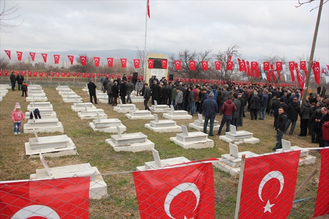 ERMENİLER´İN ŞEHİT ETTİĞİ 71 ASKER ANILDI