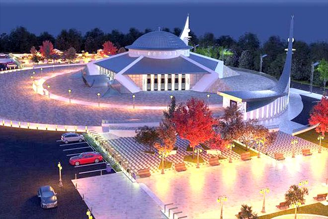 TEKKE´YE 5 BİN KİŞİLİK CAMİ