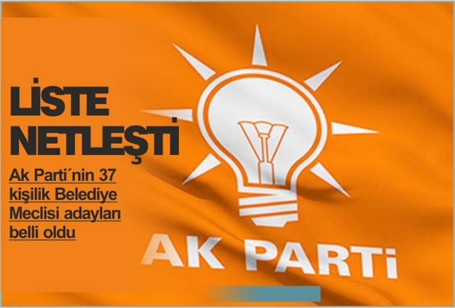 LİSTE NETLEŞTİ