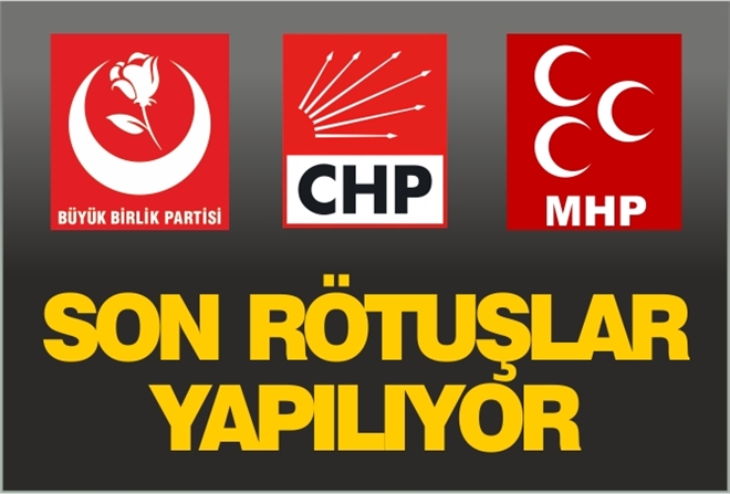 SON RÖTUŞLAR YAPILIYOR