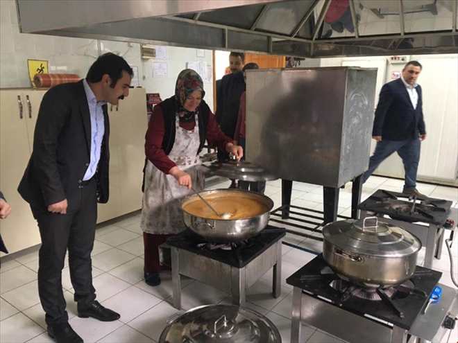 PANSİYON ÖĞRENCİLERİNE ZİYARET