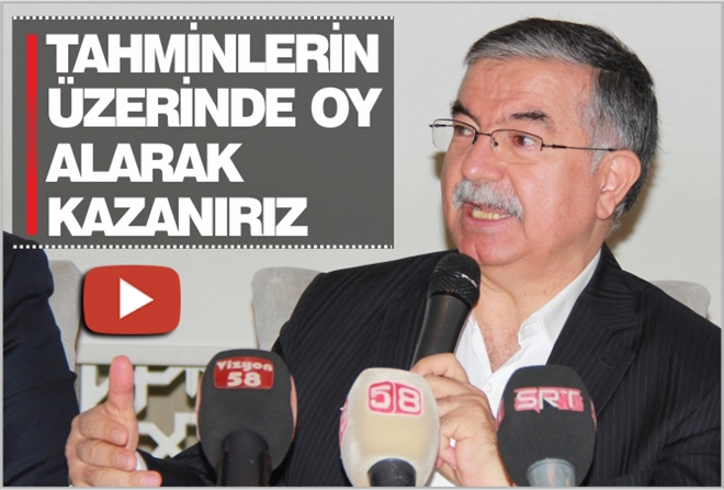 TAHMİNLERİN ÜZERİNDE OY ALARAK KAZANIRIZ - video