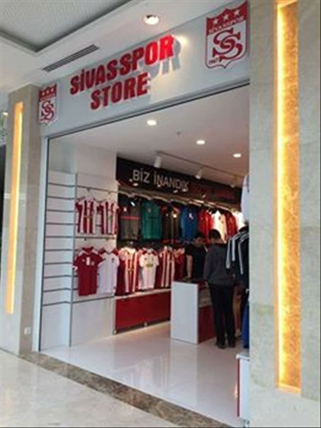 SİVASSPOR STORE AVM´DE