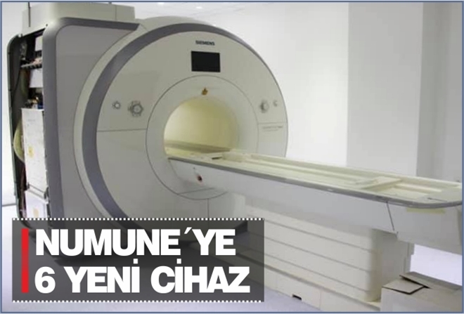 NUMUNE´YE 6 YENİ CİHAZ