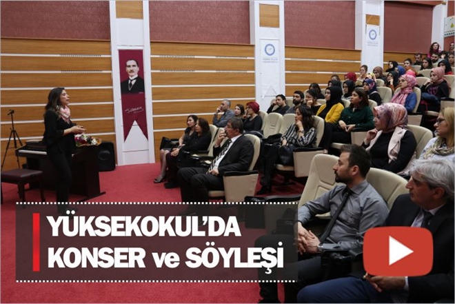 YÜKSELOKULDA KONSER VE SÖYLEŞİ -- VİDEO