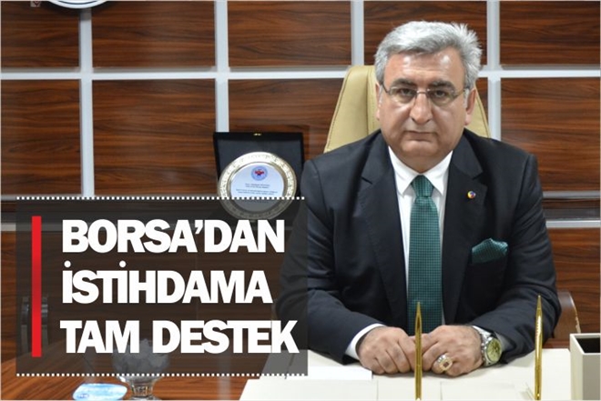 BORSA´DAN İSTİHDAMA TAM DESTEK