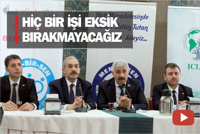 HİÇ BİR İŞİ EKSİK BIRAKMAYACAĞIZ