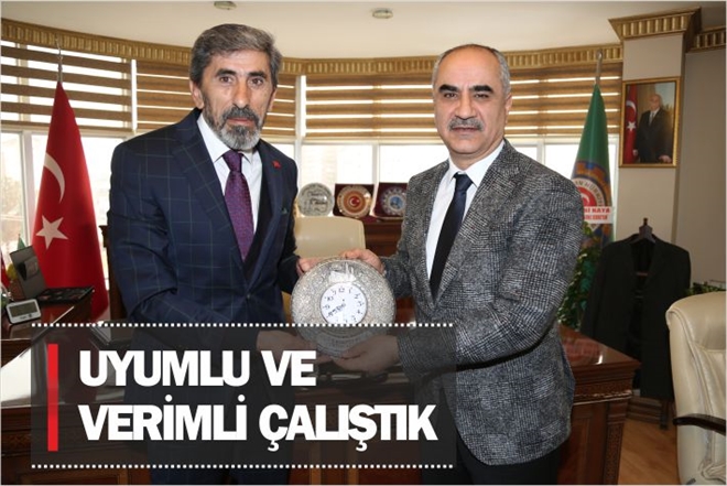 UYUMLU VE VERİMLİ ÇALIŞTIK