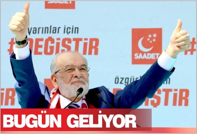 BUGÜN GELİYOR