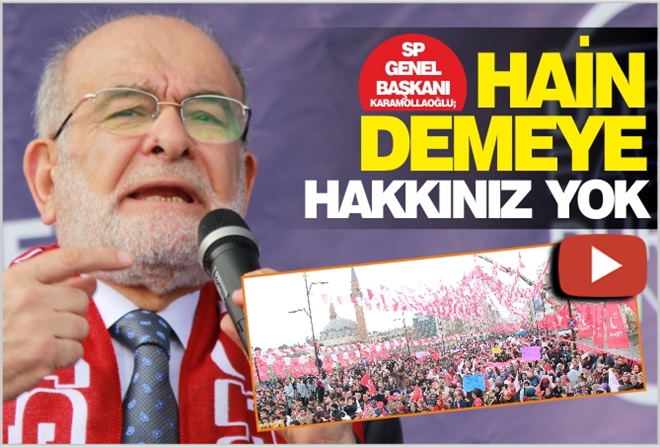HAİN DEMEYE HAKKINIZ YOK - video