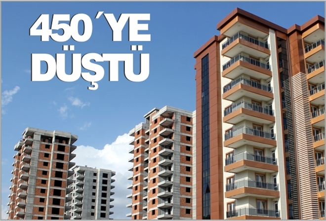 450´YE DÜŞTÜ