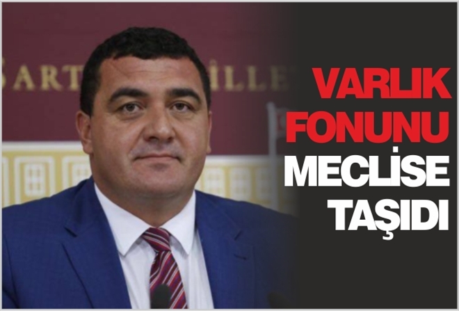 VARLIK FONUNU MECLİSE TAŞIDI