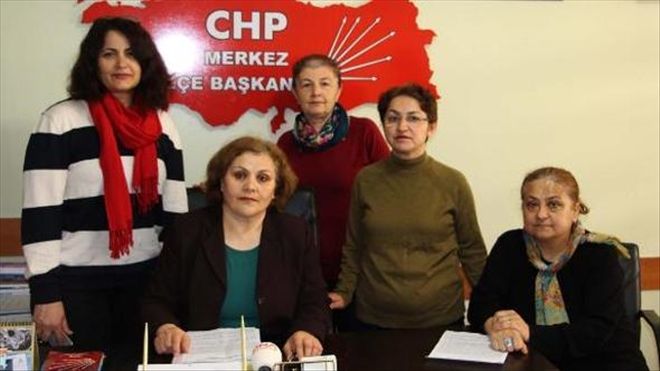 CHP 8 MART KADINLAR GÜNÜ´NÜ KUTLADI