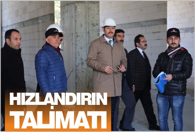 HIZLANDIRIN TALİMATI
