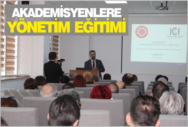 AKADEMİSYENLERE ?YÖNETİM´ EĞİTİMİ - video