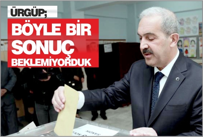 ?BÖYLE BİR SONUÇ BEKLEMİYORDUK?