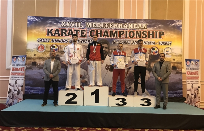 KARATECİ MADALYA İLE DÖNDÜ