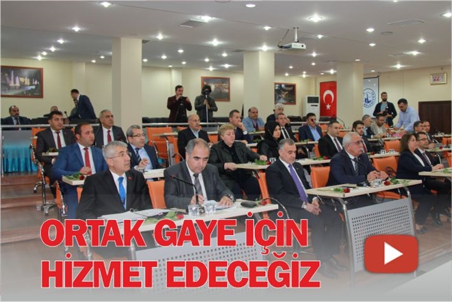 ORTAK GAYE İÇİN HİZMET EDECEĞİZ