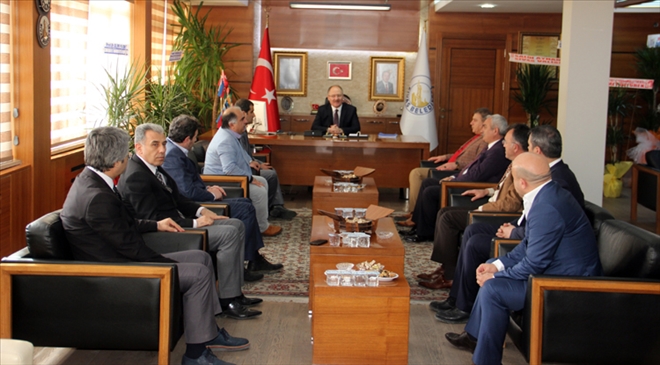 BELEDİYESPOR´DAN, BİLGİN´E ZİYARET