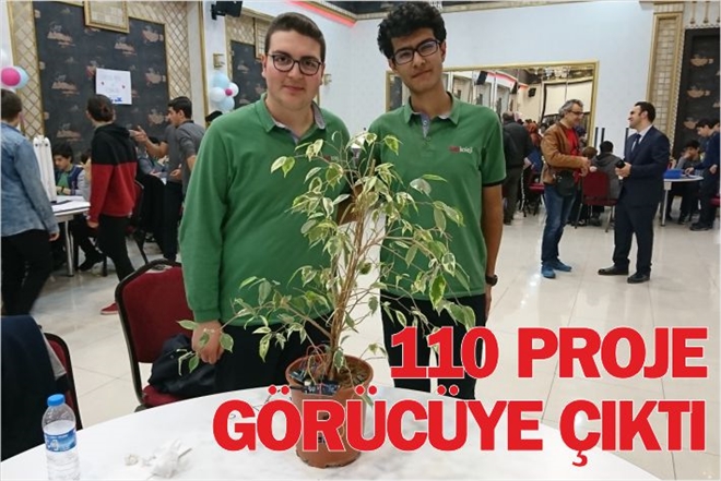110 PROJE GÖRÜCÜYE ÇIKTI