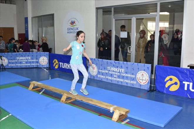 SPORTİF YETENEKLİ ÖĞRENCİLERE TEST