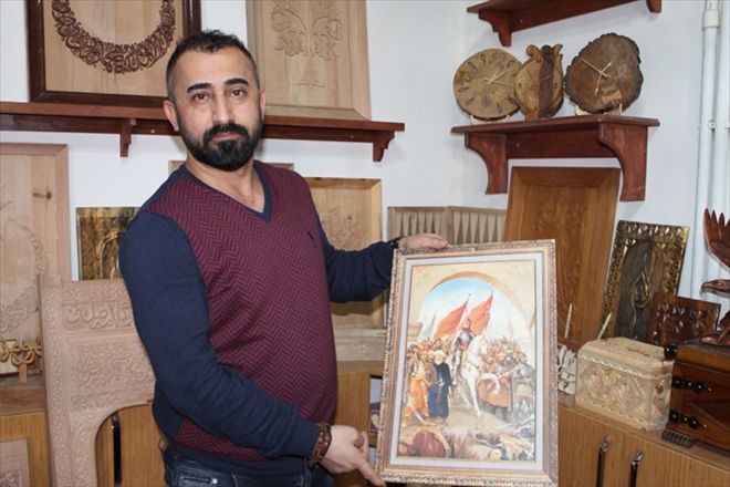 ERDOĞAN´A ÖZEL ?FETİH´ TABLOSU