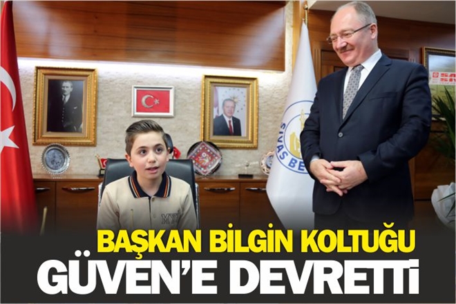 BİLGİN KOLTUĞU GÜVEN´E DEVRETTİ