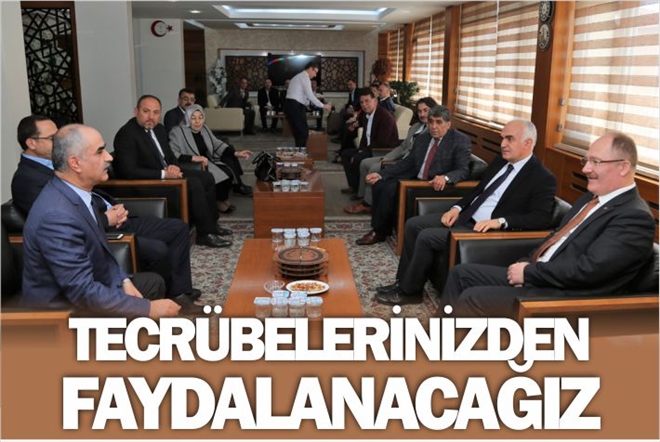 ?TECRÜBELERİNİZDEN FAYDALANACAĞIZ?